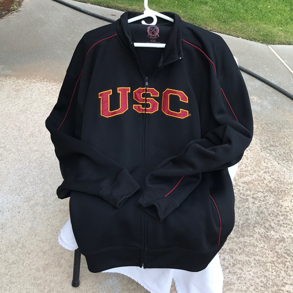 USC zipper XXL  polyester sweater